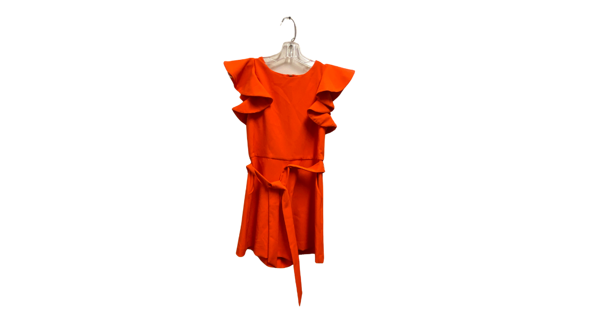 Gb Girls orange short dress - size 14