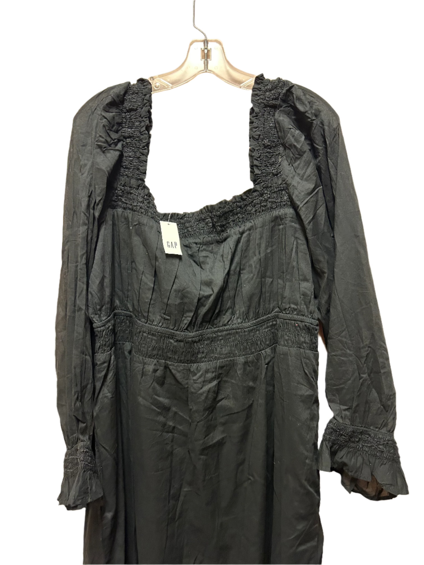Gap long black dress – size XL Tall